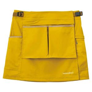 Грузовая юбка-шорты Women's MONTBELL, желтый