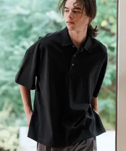 Поло А-силуэта с боковым разрезом Cambio, цвет Super Black