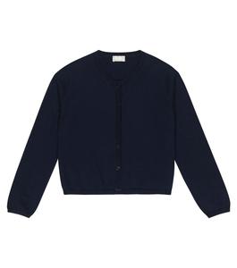 Хлопковый кардиган Il Gufo, синий