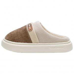 TZLDN Унисекс тапочки с закрытым носком устойчивые к истиранию кофе, цвет Coffee