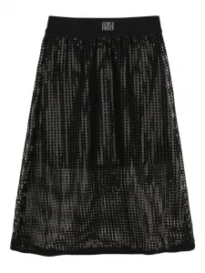 Юбка с логотипом Dkny Kids, черный