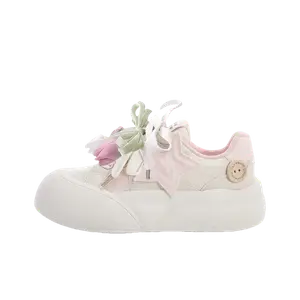 JimiXiong Женские лоу-топ скейтборд кроссовки розовые, цвет Pink