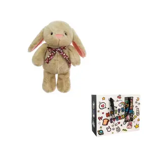 Плюшевая кукла с милым бантом в виде кролика высота 40см/60см CHONGRONGLIANYU