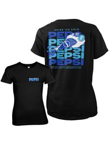 Футболка Ice Cold Girly Tee Pepsi Co, черный
