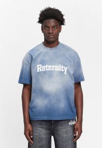 Футболка с принтом WATERCOLOR Reternity, цвет Washed Blue