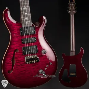 PRS Paul Reed Smith Eddie's Guitars Wood Library Special полузакрытая с фантазийным грифом из палисандра - Angry Larry