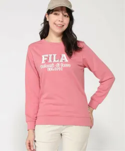 FILA/(W) Флисовая толстовка с графическим принтом