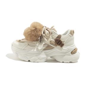 BEIER Износостойкие и легкие низкие массивные кроссовки женские - бежевый хаки A, цвет Beige Khaki A