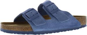 Женские сандалии Birko-Flor Arizona цвета яичной скорлупы/слоновая кость от Birkenstock, синий