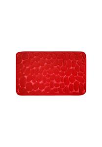 Красная мягкая коврик для ванной с эффектом памяти London Wohndirect