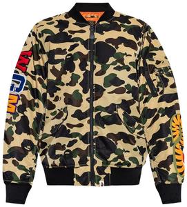 Куртка BAPE 1st Camo Shark MA-1, желтый
