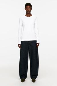 Рубашка с длинным рукавом Arket, белый