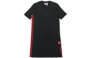 Adidas Originals Женские шорты-платье с рукавами, цвет Black