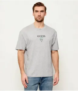 Футболка BAKER oversize fit Guess Jeans, серый