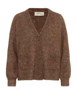 Кардиган Oz Cream, коричневый
