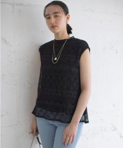 Кружевная блузка Russell Suite, цвет Black [005]