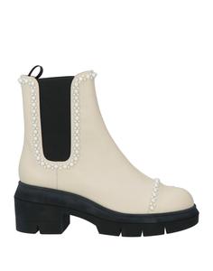 Ботильоны Stuart Weitzman, кремовый