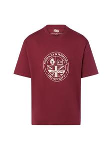 Футболка бордового цвета Finshley & Harding London
