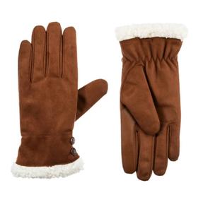 Женские перчатки Smartdri Smartouch из микрофибры в коньячном цвете Isotoner, цвет cognac