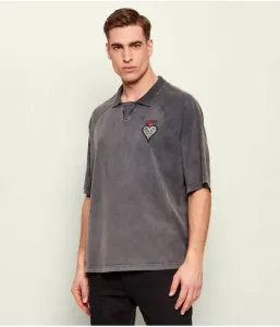 Полюс relaxed fit Just Cavalli, графитовый