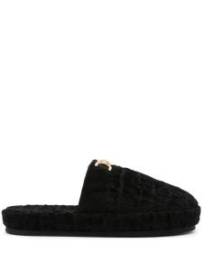 Versace слиперы Icon с декором Medusa, черный