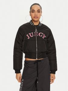 Бомбер стандартного кроя Juicy Couture, черный