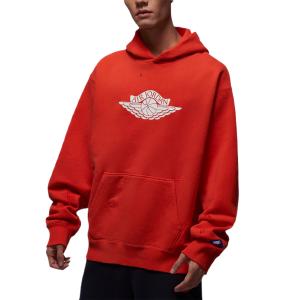 Редкая толстовка с капюшоном Jordan, красный