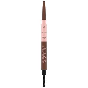 Карандаш для бровей all in one brow perfector Catrice, 20 - medium brown, вес 0.4 гр.