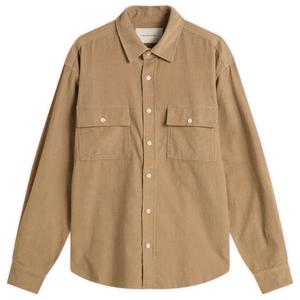 Рубашка из сирсакера с двумя карманами в стиле ретро Café Mountain, Oat