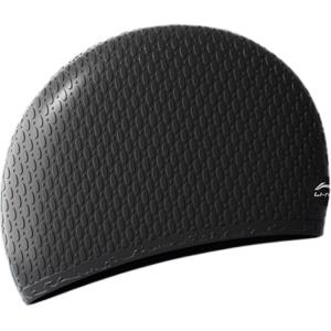 Силиконовая шапочка для плавания Unisex LINING, черный