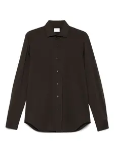 Рубашка с длинными рукавами Xacus, коричневый