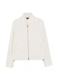 Куртка с воротником на молнии Tom Ford, бежевый