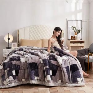 Fuanna Одеяло 180х200 см, двойное утепление, вес 3 кг, флис