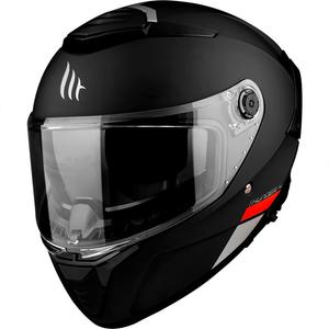 Шлем полнолицевой MT Helmets Thunder 4 SV Solid A1, черный