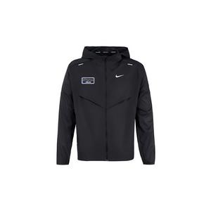 Nike Мужская дышащая одежда с защитой от солнца черного цвета, Black