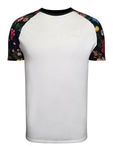 Футболка SikSilk Raglan, White