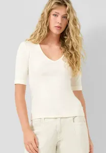 Простая футболка Qs, Creme