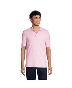 Школьная форма, мужская рубашка поло с короткими рукавами и интерлоком Lands' End