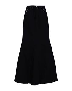 Джинсовая юбка Rick Owens, черный