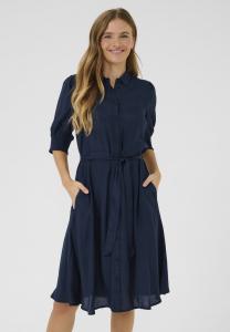 Платье Kaffe Shirt dress, Midnight Marine/Dark Blue