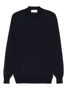 Свитер с высоким воротом Lardini, синий