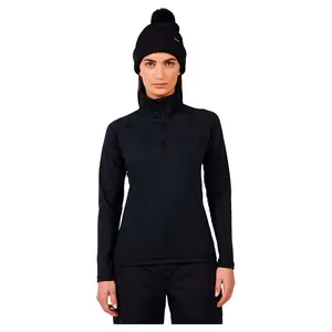 Толстовка Rossignol Mid Layer Stretch half zip, черный