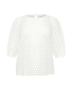 Блуза KAFFE CURVE, Natural White