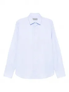 Рубашка с длинными рукавами Canali, синий