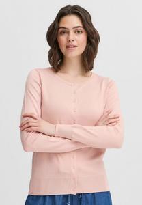 Кардиган ZU Fransa, светло-розовый