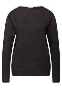 Свитер STREET ONE, темно-коричневый