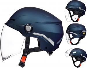 Шлем мотоциклетный TYWCJW с быстросъемной пряжкой, синий