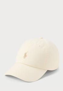 Бейсболка Polo Ralph Lauren THE ICONIC COTTON CHINO BALL CAP, Parchment Cream Cr25/Off-White