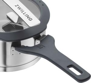 ZWILLING Сотейник Simplify, круглая нержавеющая сталь 16 см, серебристо-черный