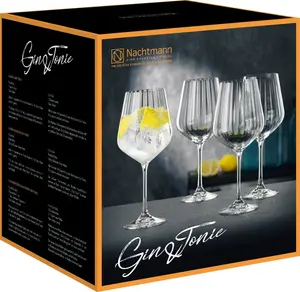 Бокал для коктейля Nachtmann Gin & Tonic 640 мл, Ø 10,5 см, H 22,2 см, прозрачный (упаковка из 4 шт.) NACHTMANN